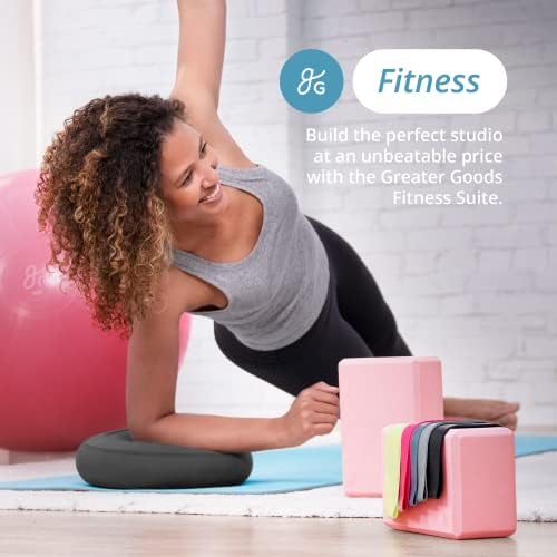 Bola de exercício profissional de Maior Mercador - Bola de Yoga para malhar, equilíbrio, estabilidade e gravidez | Em vários tamanhos e cores | Projetado em St. Louis