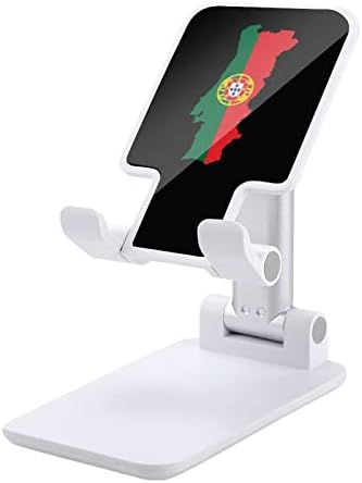 Mapa de Portugal com stand stand de telefone celular Stand dobrável portátil smartphone stand stand telefone acessórios