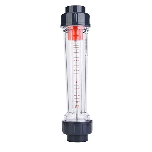 FTVogue Líquido Fluxo Medidor, 0,6-6m³ h de alta precisão ABS Tipo de tubo de água Medidor de fluxo de água Diâmetro interno 50mm 2in, líquido e medidores de fluxo de massa