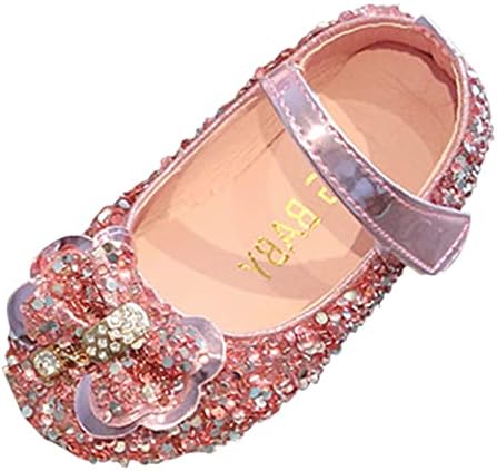 Sapatos infantis banda de moda Diamond Bottom plana Sapatos de princesas Fashion Bow Princess Sapatos