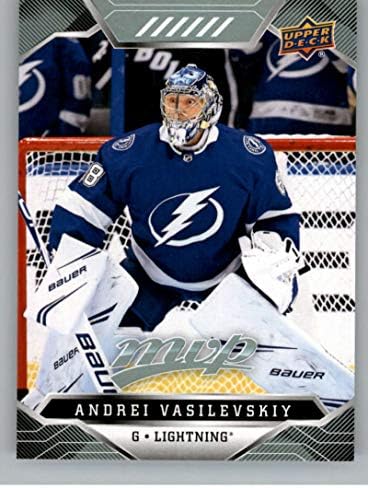 2019-20 MVP Upper Deck #10 Andrei Vasilevskiy Tampa Bay Lightning NHL Hockey Trading Card
