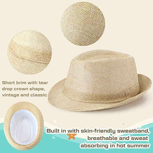 11 PCs Fedora chapéu colorido panamá chapéu homens chapéus de verão para homens homens curto chapéu panamá chapéu de verão