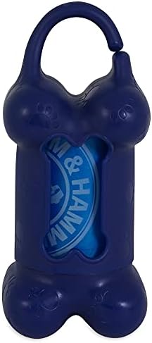 Arm & Hammer Easy Tear-Tear Dispable Poop Bag Recarias, Controle de odor de perfume fresco, Blue, 90 Sacos de cocô de cachorro