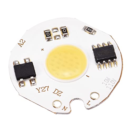 Meccanixity led lâmpada de chip 110v 10W Cool Branco 6000-6500K Driver Free Power Floodlight Module Board Labore de alumínio
