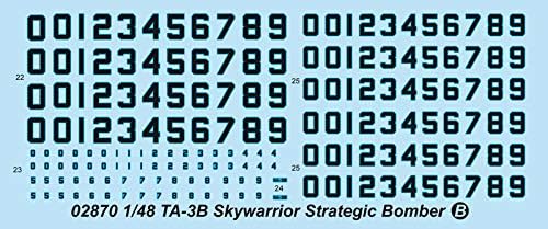 Trompetista TA 3B SkyWarrior Strategic Bomber Model Kit
