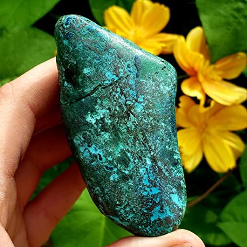 Shattuckite com turquesa grande cura natural de cura natural amostras de pedra preciosa Pedra - 1pc #8