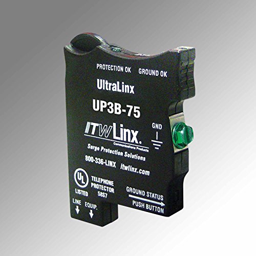 ITW Linx Ultralinx 66 Block/75V CLAMP/3 ITW-UP3B-75 por WMU