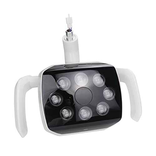 Lâmpada de luz oral liderada por 15W de 15W com sensor 8 LEDS Lâmpada sem sombra 22mm