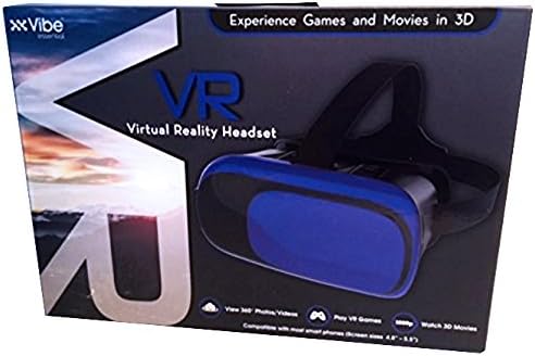 Fone de ouvido de realidade virtual do Vibe Essentials VR