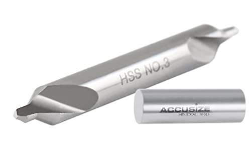 Acusado Ferramentas Industriais No.3, 1/4 '' por 7/64 '' por 2 '' H.S.S. Broca central, 10 pcs, 0530-0300x10