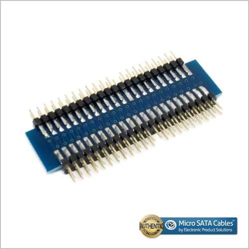 Micro SATA Cabos 44 pinos masculino a 44 pinos Adaptador de IDE masculino