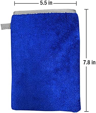 Microfibra de preferência de detalhe Micra de barra de argila fino Mitt para detalhamento automático - borracha de contaminante