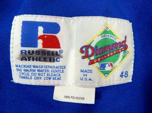 1994-96 Game de Cubs em Chicago emitiu Jersey Blue Alternate 48 DP22154 - Jerseys MLB usada para jogo MLB