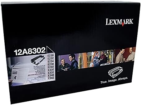 Kit de fotocondutores Lexmark 12A8302, Black - em embalagens de varejo