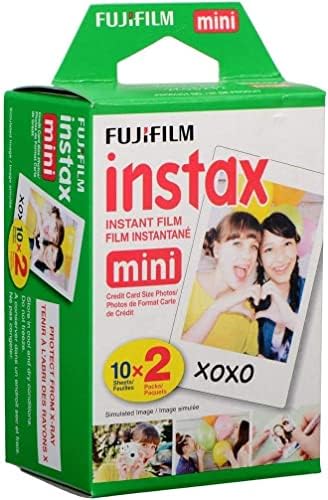 Fujifilm Instax Mini 11 Câmera de filme instantânea, Lilac Purple Instax Mini Instant Instant Hight Film Pack, 20 exposições