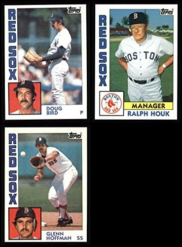1984 Topps Boston Red Sox quase completo conjunto de equipes Boston Red Sox NM/MT Red Sox