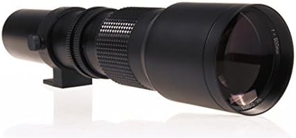 Foco manual de alta potência Lente de 1000 mm compatível com a Sony Nex-Fs100