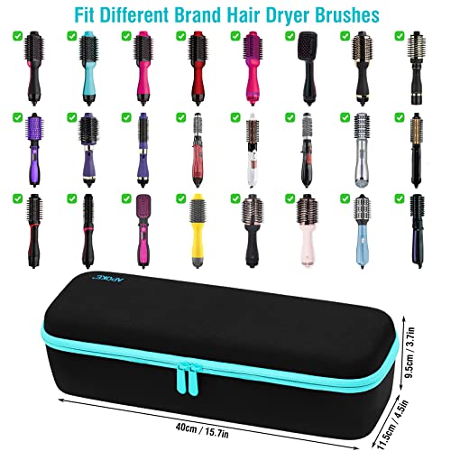 Caixa de viagem do Apoke para Revlon One Step Hair Secer Brush Original 1.0 & Plus 2.0, portátil saco de armazenamento de caixa portátil