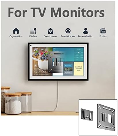 NUYOAH 2 MONITOR DE MONITOR DE PACO Montagem de parede para TVs de 14 ”-27” LED LCD Tela plana LCD, Small TV Mount