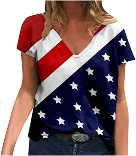 Camisa da blusa para mulheres outono de verão de manga curta 2023 Vshirt de algodão gráfico de algodão de pescoço 9z 9z 9z
