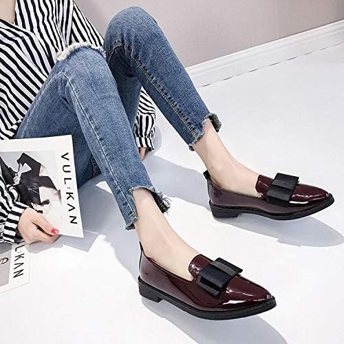 Caixa Sapatos Mulheres com Women Butterfly-Knot Women Casual Casual Sapatos Toe Sapatos Casuais Casual Mulheres de Tênis Casual