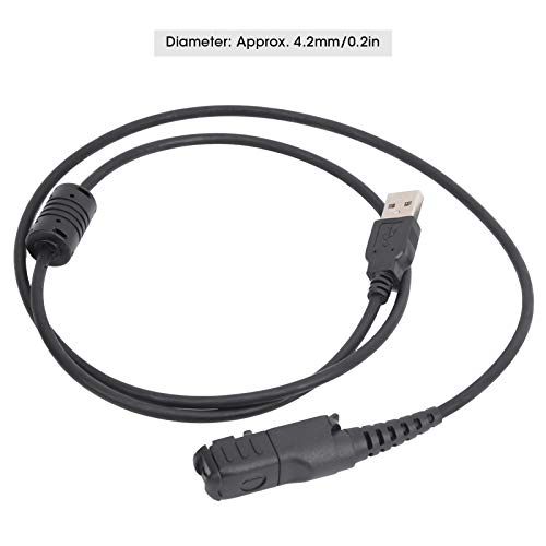 Cabo de conexão de programação USB, cabo Walkie-Talkie, compatível com Motorola XPR3500E XPR3300 XPR3300E XPR3500 XIR P6620 XIR P6600 E8600 E8608