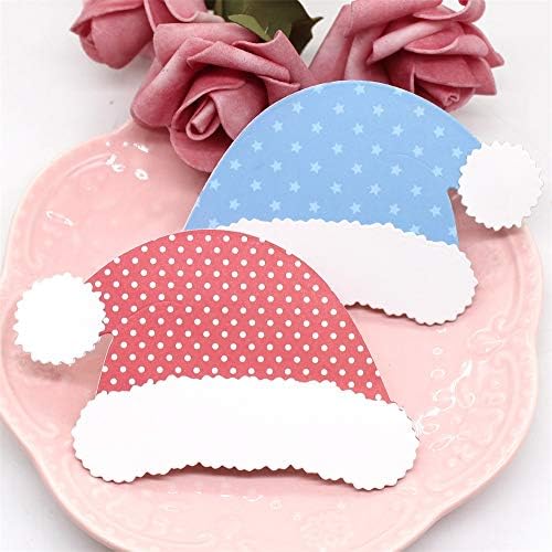 Kscraft Santa Hat Bag Topper Metal Cutting Dies estênceis para recortes DIY/álbum de fotos Decorativo Cartões de papel Diy