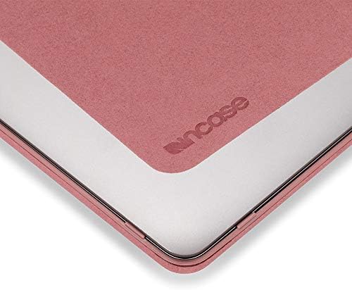 Case hardshell texturizado em Nanosuede para MacBook Pro de 15 polegadas - Thunderbolt 3 - Rosa escuro