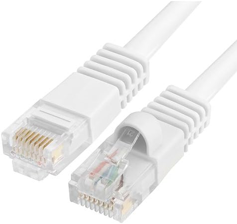 CAT5E Networking RJ45 Ethernet Patch Cable - branco