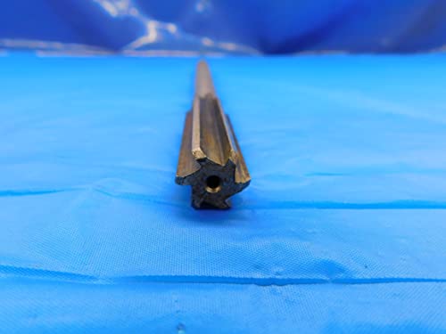 L & I 9/16 O.D. CHUCKING REAMER 6 FLUTE .5625 14.287MM USA FEITO DE HORA STELTER - DW20100LVR