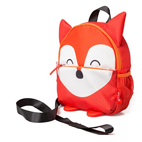 Diono Fox Personagem Kids Mini Back Pack Pacote Criança e arnês para segurança infantil, com alças acolchoadas para conforto da