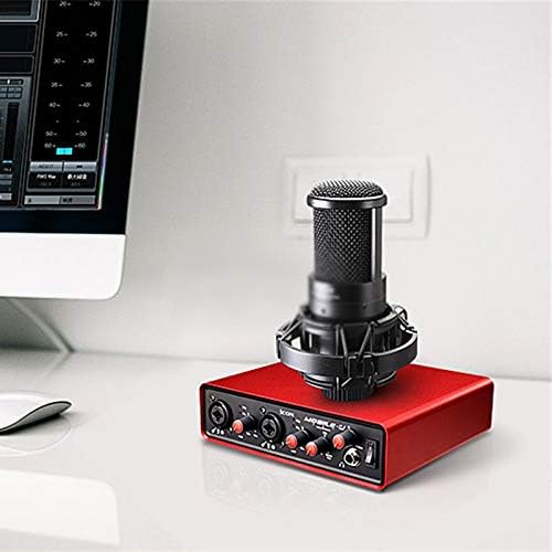 KXDFDC Professional Studio Condenser Microfone Microfone Microfone Microfone Mic.