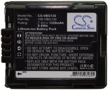 Substituição da bateria para HDC-TM300 PV-GS500 SDR-H18 SDR-H80S PV-GS320 PV-GS80 VDR-D310 HDC-TM700 AG-HMC151 AG-HMC41 AG-HMC70