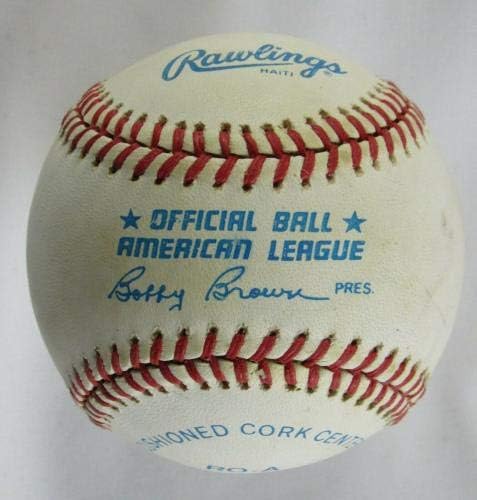Gregg Olson assinou o Autograph Autograph Rawlings Baseball B101 - Bolalls autografados