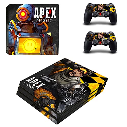 Legends Game - APEX Game Battle Royale Bloodhound Gibraltar PS4 ou PS5 Skin Stick para PlayStation 4 ou 5 Console e 2 Controllers Decal Vinil V11629