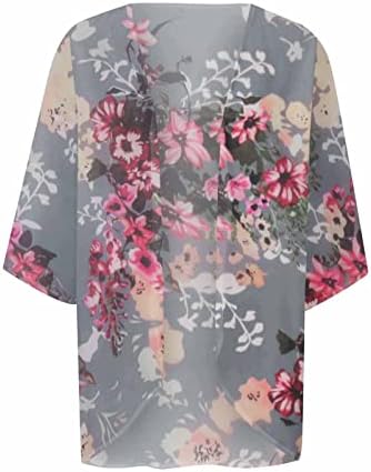 Cardigan Kimono Cardigan para mulheres de verão Fronteiro