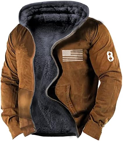Capuz adssdq zip up para homens, o pulôver de esqui cair mais tamanho de manga comprida jaqueta de cor sólida grossa1 Comfort1