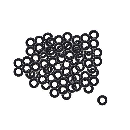 Jutagoss Nitrile Rubber O-rings, 8mm OD 4mm Id 2mm Largura, vedação métrica Junta, pacote de 200