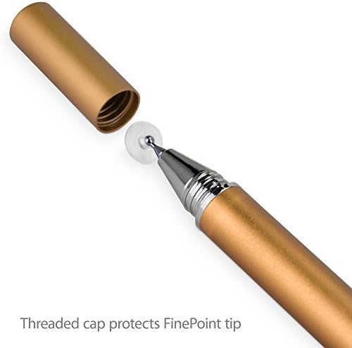 Caneta de caneta de ondas de ondas de caixa compatível com Motorola Moto E22S - caneta capacitiva da FineTouch, caneta de caneta super precisa para Motorola Moto E22S - Champagne Gold