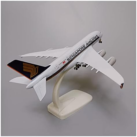 Modelos de aeronaves 18 * 20 cm de metal de liga ajustado para air Singapore Airlines Airbus A380 Airways Airplane com rodas