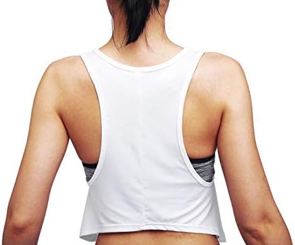 Mippo Womens Workout Racerback Cropped Tops Tops soltos Fit Flowy Athletic Gym Cirches