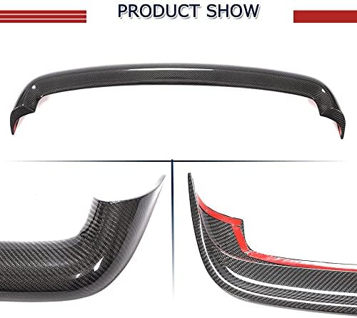 JC Sportline Fibra de carbono Spoiler do tronco traseiro para Audi TT/TT Quattro Mk1 Tipo 8n 1998-2006 Coupe conversível de 2 portas