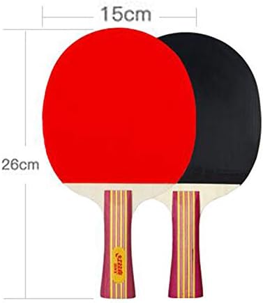 Raquete de tênis de mesa de 4 estrelas, raquete de tênis de mesa ofensiva, raquete profissional em casa, moda / como mostrado / 23,9 x 15cm