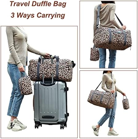 Tracebbg 50l weekender carry on saco - fofffag saco mulheres para viagens - bolsa de hospital para mão de obra e parto - bolsa