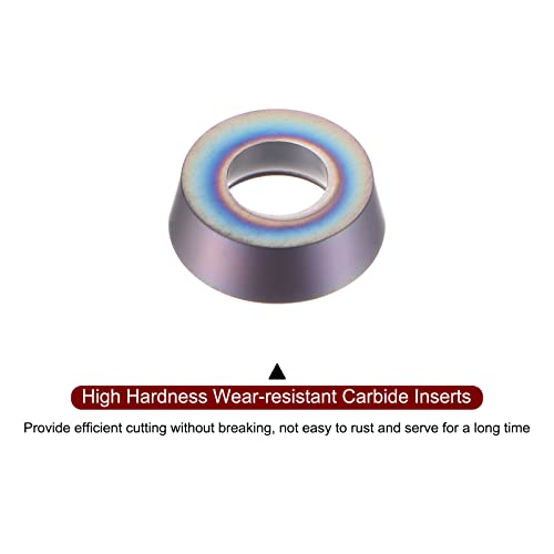 HARFINGTON CARBIDE Turn Inserts RPMW1003MOE CNC Torno CNC Substituição de moagem