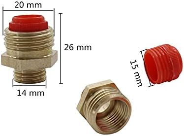 Acessórios de mangueira à prova de vazamento 1/2 a 1/4 conector de pulverizador de parafuso masculino, com/sem filtro, conector