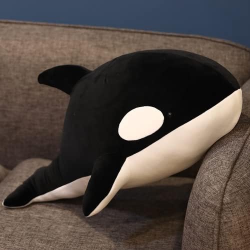 Nice Huggable Big Killer Whale Doll Pillow Whale Orcinus Orca