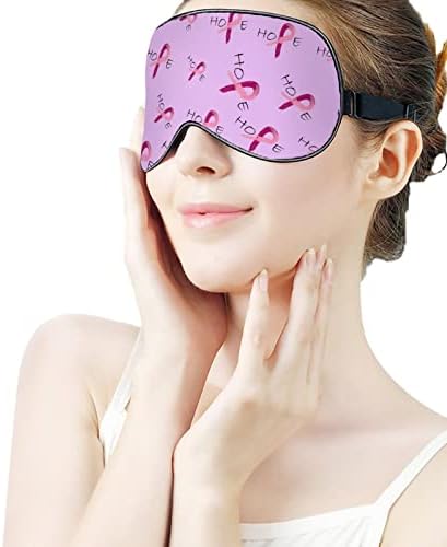 Fita rosa - A consciência do câncer de mama Sleep Eye Mask