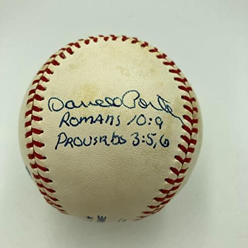 Darrell Porter assinou inscrito Official 1980 All Star Game Baseball JSA COA - Bolalls autografados