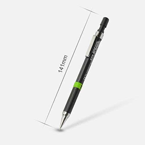 1 peças caneta automática fina 0. 5mm de suprimentos mecânicos de estudante esboço estacionário de lápis Desenho de desenho automático